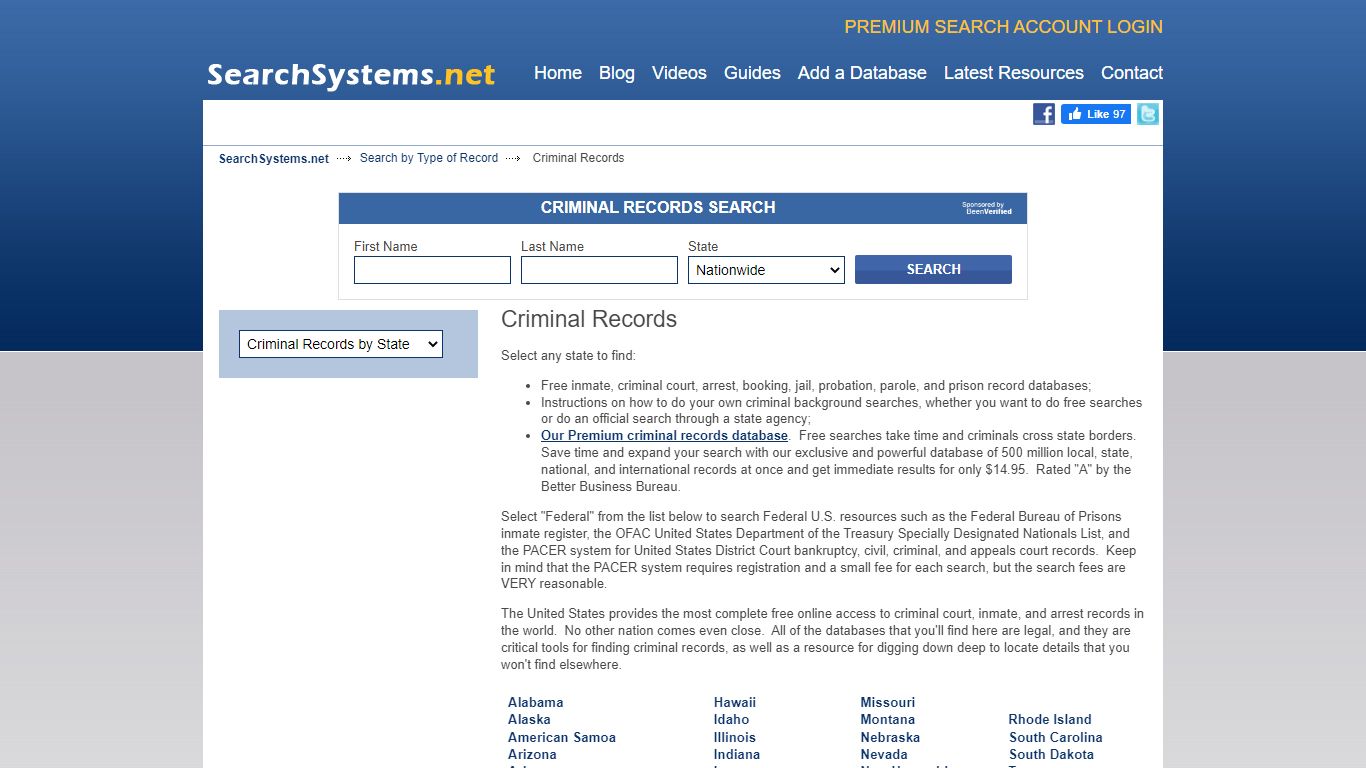 Free Criminal Records Online | The Complete Resource